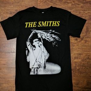 Gladioli TshirtGrill The Smiths Tour 1984 Vintage Wash T-shirt Color Vintage White